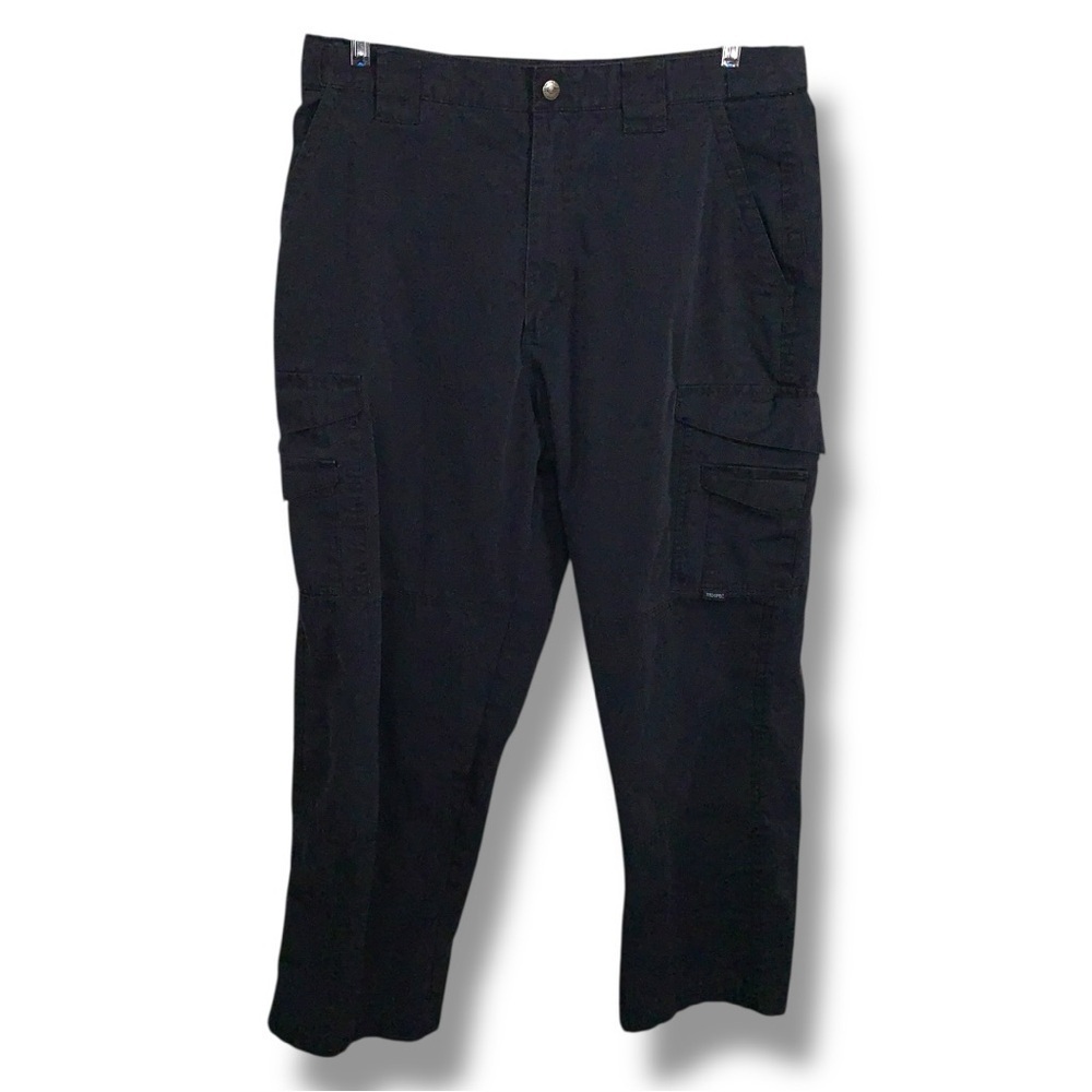 Size 36x29 Waist Tru Spec Black Tactical Cargo Pants Outdoor Pockets